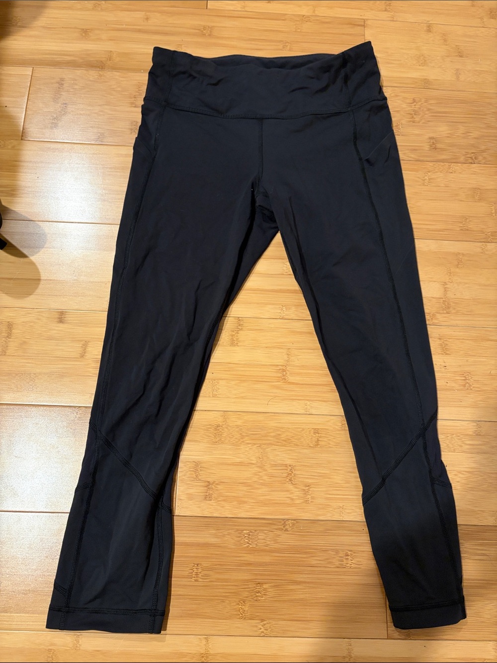 lululemon athletica Black High-Rise Capri Leggings